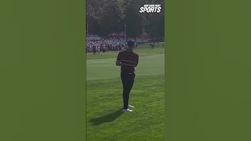 Rory McIlroy tells crowd to "shut the f**k up, hits incredible shot #shorts #golfshorts