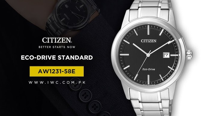 Citizen Ecodrive AW1231-58B - Zegarek.net - YouTube | Solaruhren