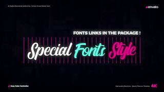 Neon Lights Titles for Final Cut Pro X - Apple Motion Template Pr
