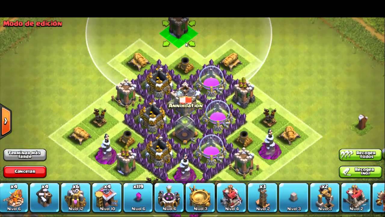 Clash of Clans Como hacer la mejor aldea 2 TH8 YouTube Clash of Clans Como hacer la mejor aldea 2 TH8 YouTube