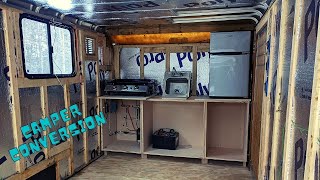 Off Grid Cargo Trailer/Camper Conversion Budget Build Pt. 3