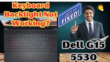 Fixing DELL G15 5530 Keyboard Backlight Issues FAST!