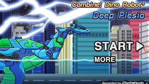 Create your own plesiosaurus robot using deep plesio combine! Dino robot