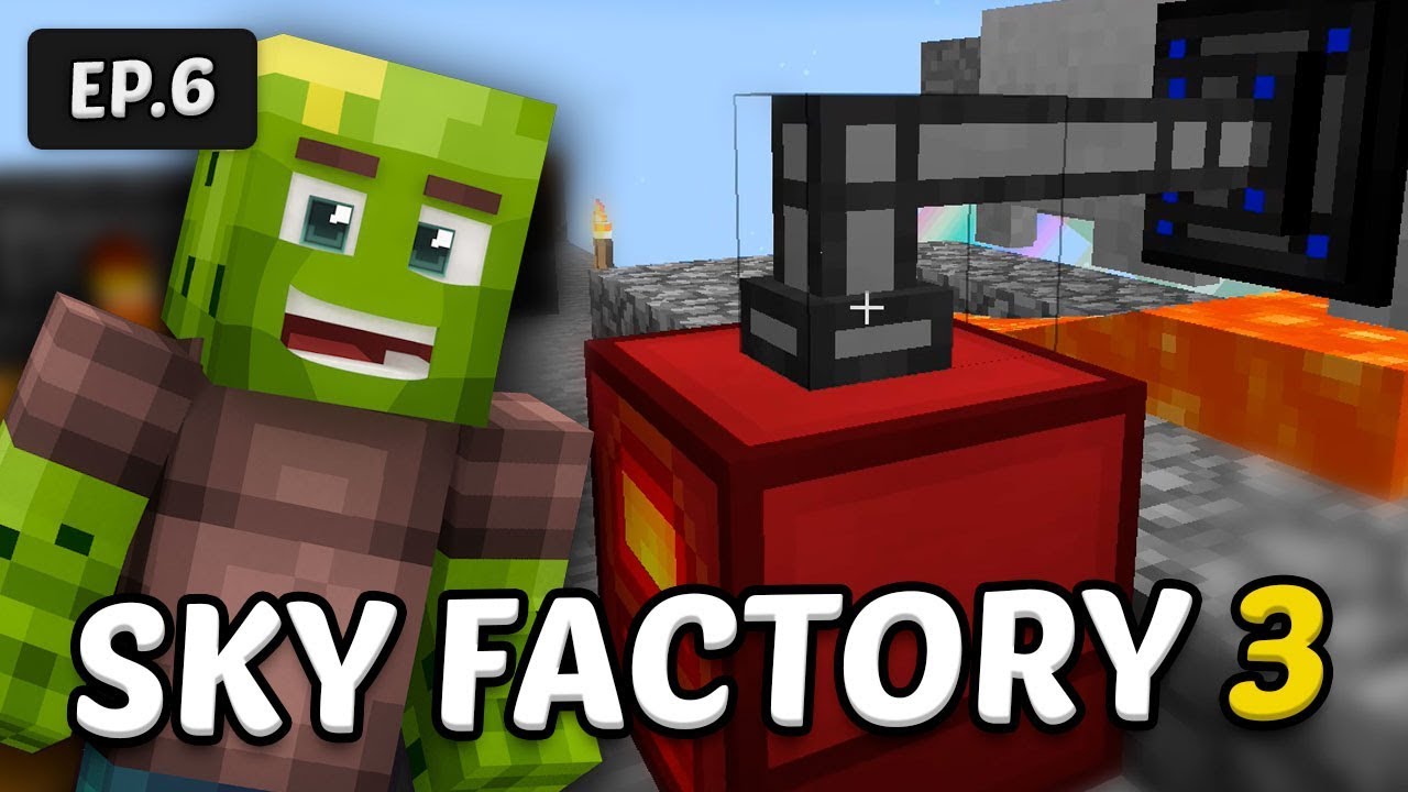 Minecraft Sky Factory GETTING POWER & LOOT BAGS! 6 YouTube