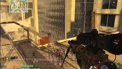 Modern Warfare 2 - Quick Scope / No Scope - Highrise