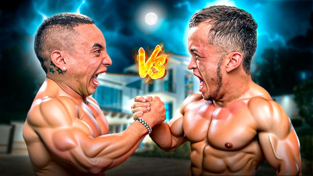 ¡LA GRAN BATALLA de CARAMELITO vs ENANO ENMASCARADO!