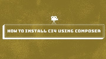 How to Download CodeIgniter 4 using Composer