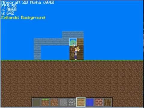 MC2D Tutorial | How to build in the background