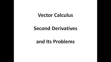 Second Derivatives and its Problems (GATE)