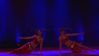 Belly Dance Fusion Sword Kazuha and Tiara to After Dark Bellydance Twins
