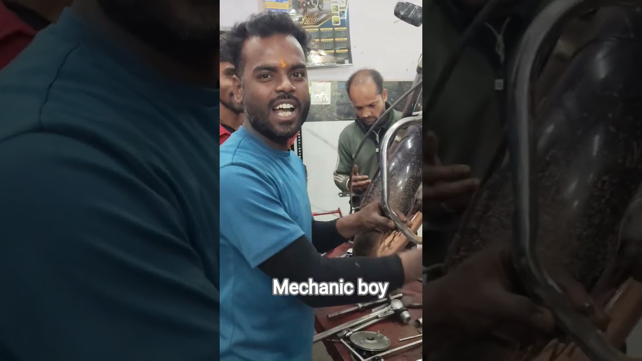 Mechanic Boy का कमाल 🔧🔥 | Showroom Work by Praveen Garage Wala | Guna City 📍 