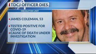 TDCJ employee dies after testing positive for COVID-19