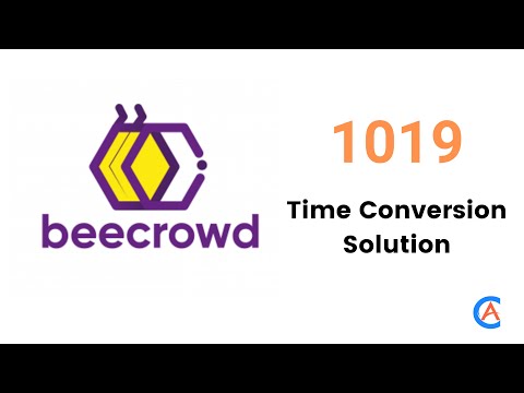 beecrowd 1019 Time Conversion solution | beecrowd online judge beginner solution in Bangla