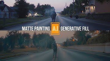 AI Matte Paintings | Generative Fill | BMPCC4K Test