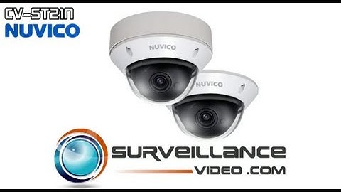 Nuvico CV-ST21N Camera Demo From Surveillance-Video.com