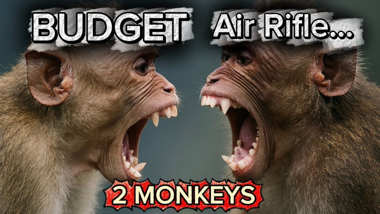 🐒 2 Monkeys Down | 15gr Pellet Accuracy with PCP Air Rifle