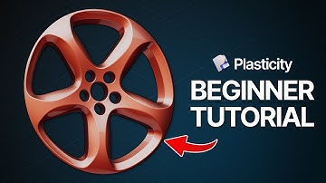 Plasticity Car Modeling Beginner - Basic Rim Modeling