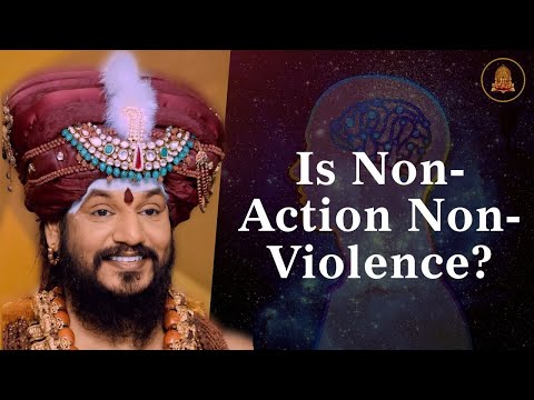 Is Non-Action Non-Violence? How to Handle Asuras Ravaging the Earth