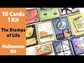 The Stamps of Life | Halloween Kit | 10 Cards 1 Kit