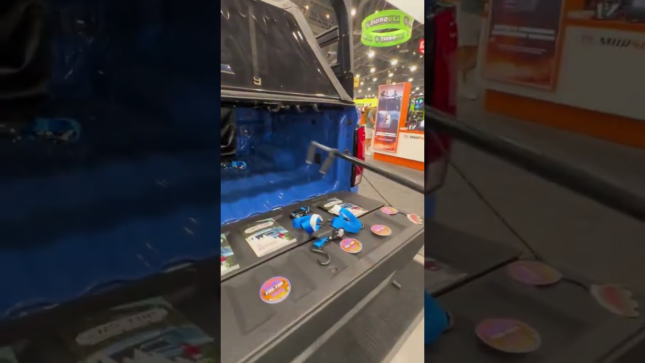 See how easy it is to grab gear from the front of the bed.No more climbing in your box to get stuff!