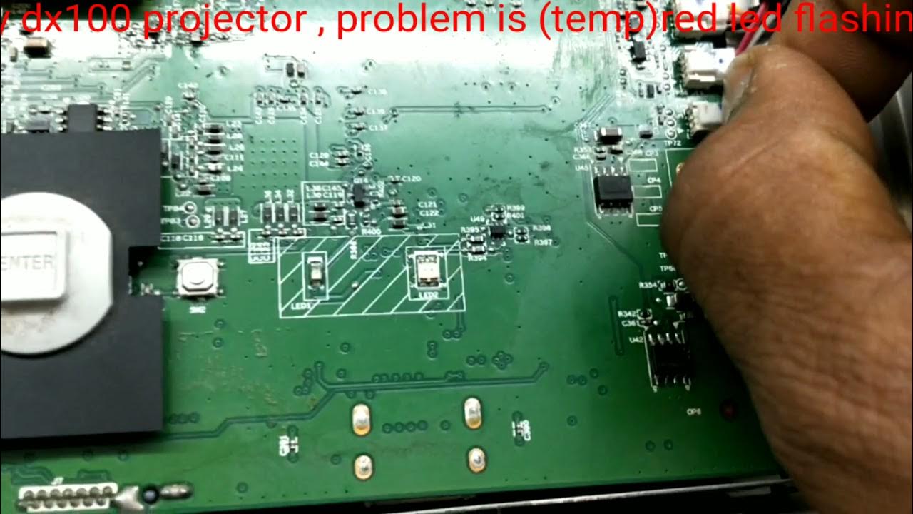 sony DX 100 projector problem is display off suddenly fan not working