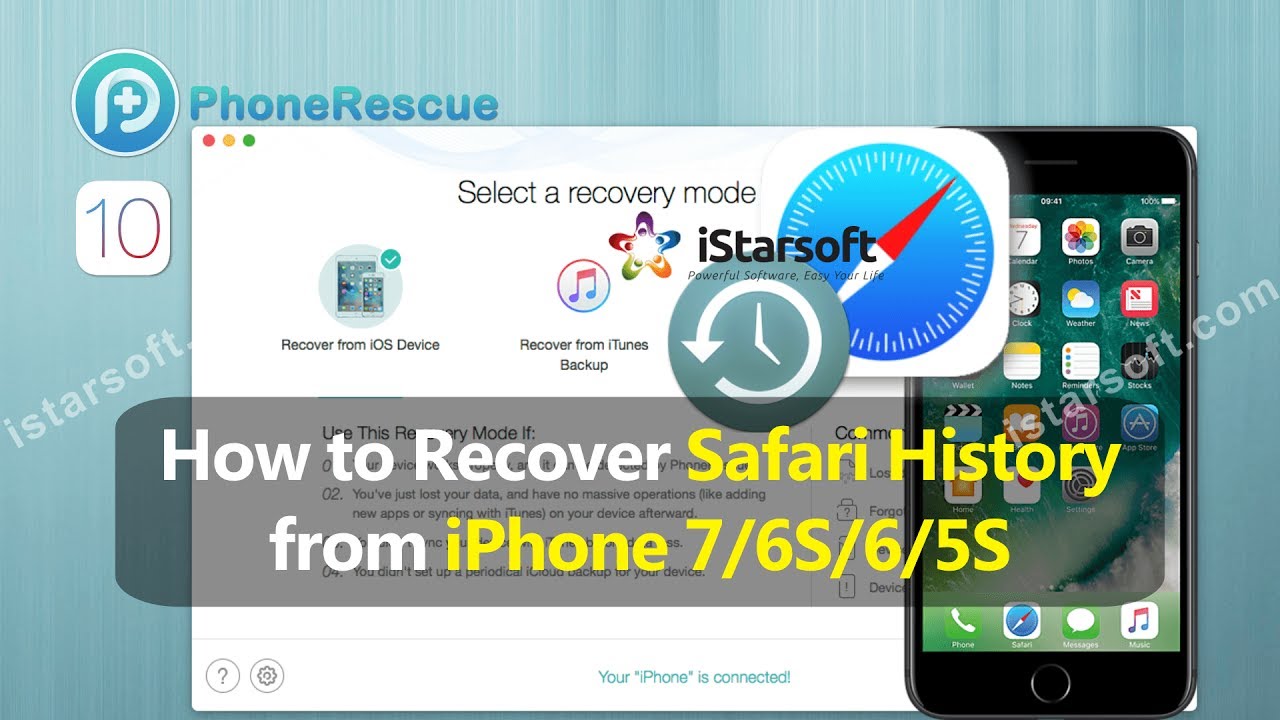 safari history iphone recover