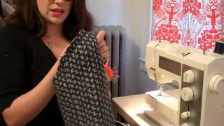Setting in a Tailored Sleeve Sewing Tutorial, Colette Women's Lady Grey Coat Sew Along with Gertie