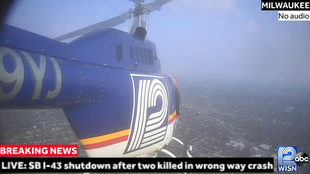 BREAKING: SB I-43 shutdown at Chase Ave. after two killed in wrong way crash