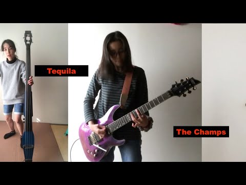 The Champs - #Tequila - guitar + bass #テキーラ
