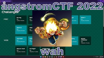 angstromCTF 2022: wah
