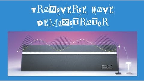 Modelling Waveforms with the Complete Wave Motion Demonstrator!