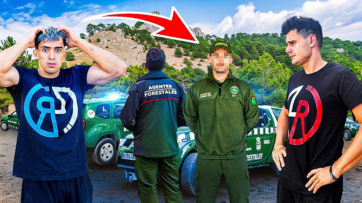 ME PILLAN LOS GUARDIAS con GERO ARIAS haciendo parkour…👮‍♀️