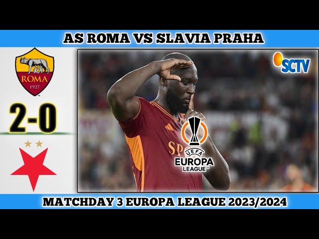 UEFA Europa League 2023-24: Slavia Praha 2-0 AS Roma - In Pics