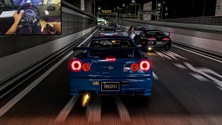 Nissan Skyline GT-R R34 Vs Toyota Supra MK4 - Assetto Corsa | CAMMUS C5