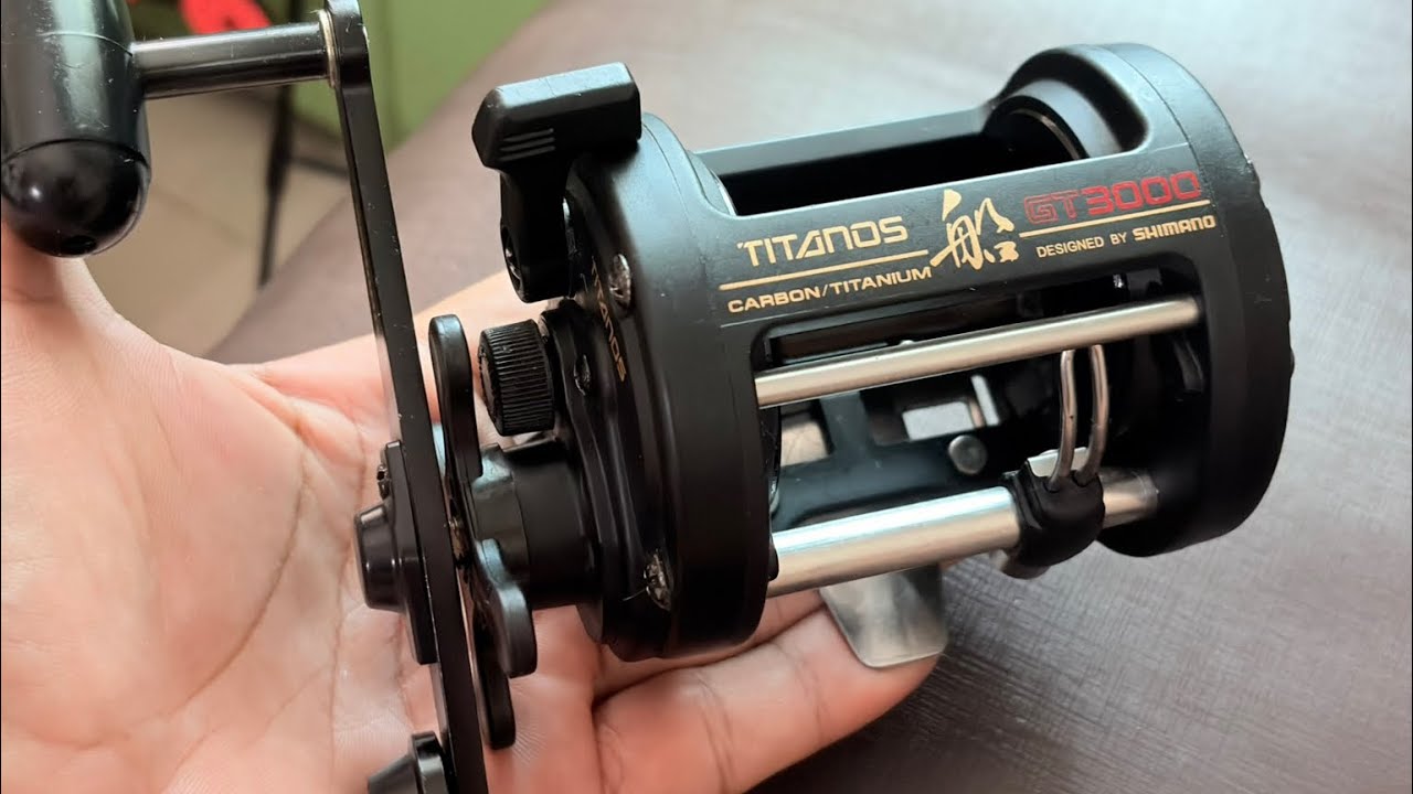 Shimano titanos gt 3000 - YouTube
