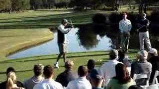 Tiger Woods' Warmup