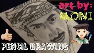 SPEED DRAWING | Pencil Drawing | SAUDI GUY PORTRAIT | by: Moni
