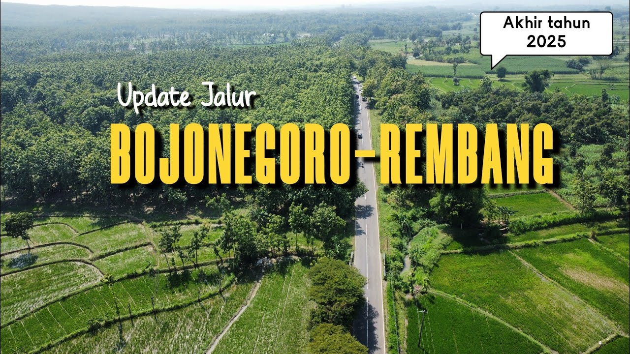 UPDATE TERBARU JALUR BOJONEGORO REMBANG‼️JALAN SEMAKIN LEBAR DAN MULUS
