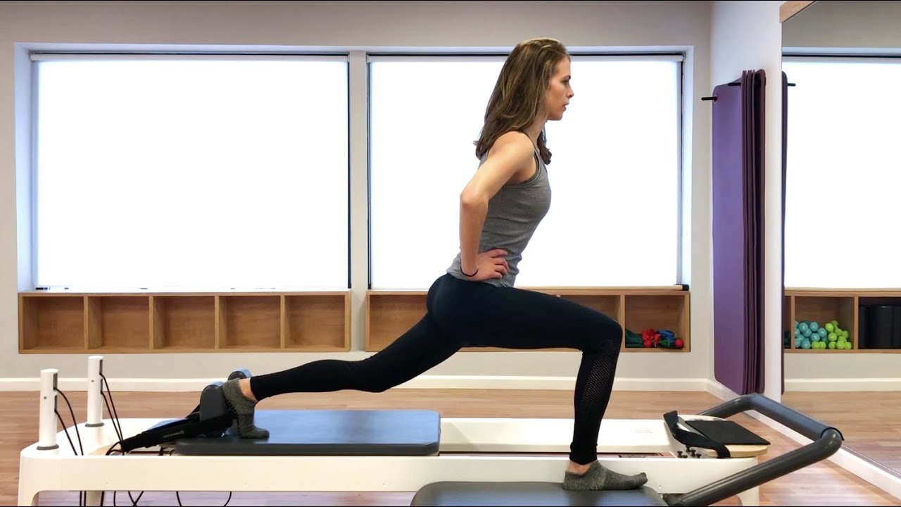 Simple Advanced pilates reformer workout for at home
