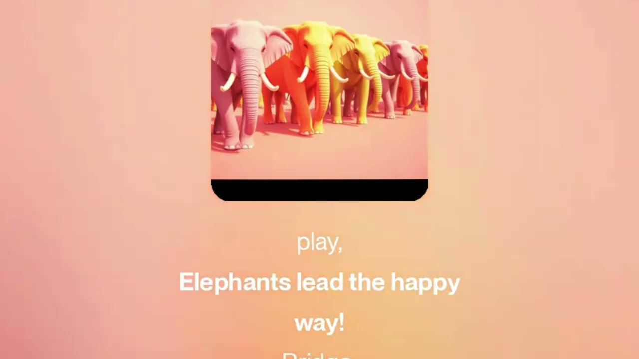 Kids Song Lyrics – Elephant Parade 1 | GeuUniverse