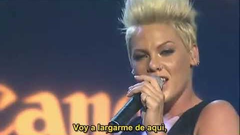 P!nk - Just Like A Pill  (sub español)