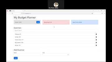 CS50 Final Project-Budget Planner