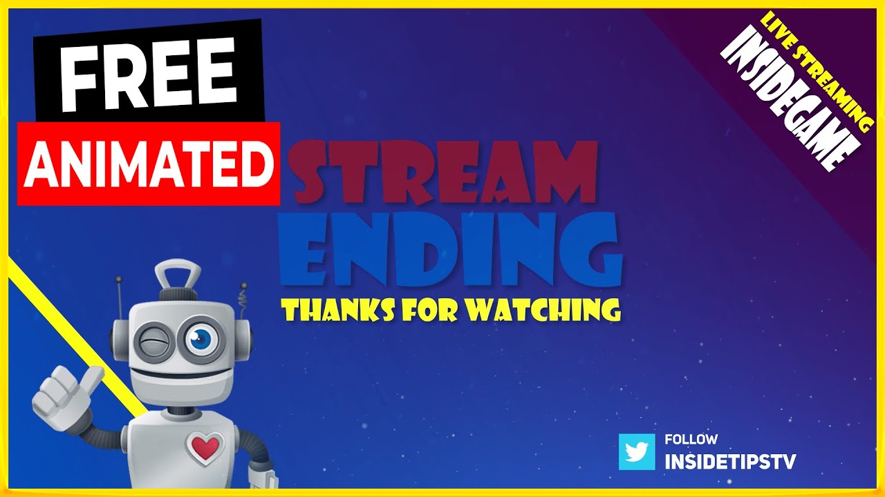 This The End Streaming ANIMATED END STREAMING + FREE DOWNLOAD - YouTube