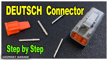 Deutsch DTM Connector Assemble using Special Crimping Tool