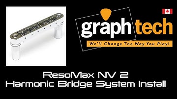 Graph Tech ResoMax Bridge installation #graphtech #resomaxbridge #installation