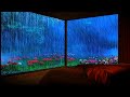 Heavy Rain and Thunderstorm Sounds for Sleeping 4 Hours No Ads for Deep Sleep , Relaxing and Study