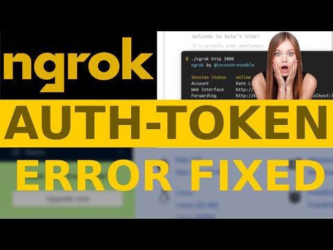 ngrok authtoken not working error | Kali Linux tutorial