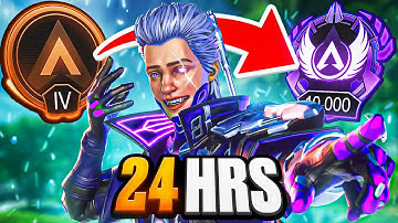 i Tried to Solo from Bronze to Masters Sparrow Only! (Apex Legends)