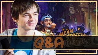 Hearthstone MSoG Q A with Kolento