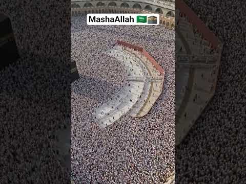 Hajj 2026 Ka Khoobsurat Manzar 🇸🇦🕋 MashaAllah 😍 SubhanAllah 🤲🏻 Alhamdulillah❤️🤲🏻#makkah #madina #dua
